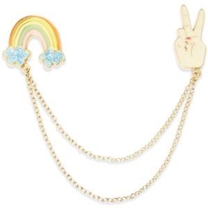 Celebrate Shop Rainbow Handbag Chain Accessory